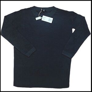 COS Ribbed Crewneck Navy Blue Size XS
